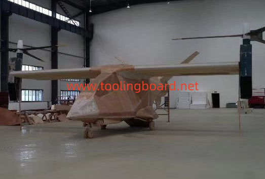 Modeling and tooling board for aircraft model making, can be easily CNC machined