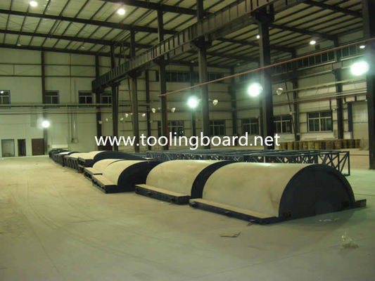 High Stable Dimension ZK460 ZK5100 ZK5120 ZK5166 Polyurethane Model Board for Aircraft tooling